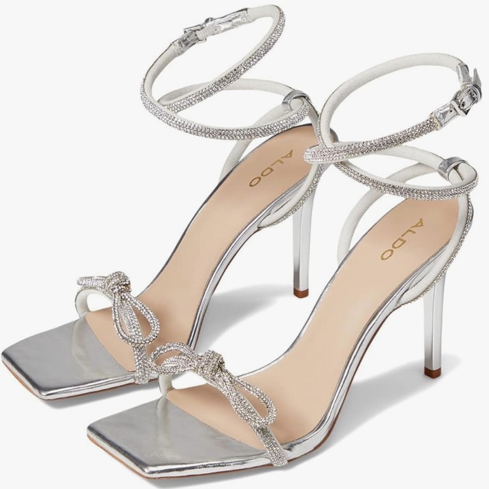❤️ Also Rhinestone Sandal Heel